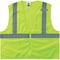 Ergodyne 8210Z Type R Economy Mesh Vest, Polyester Mesh, Mesh Fabric, Lime, Size XS 8210Z - alternate 1